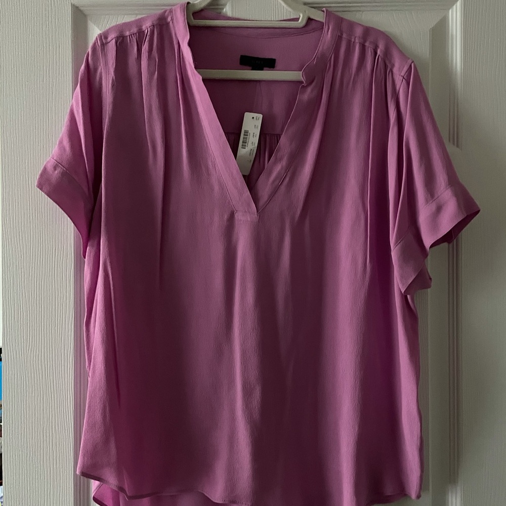 J. Crew Pink Blouse - NWT